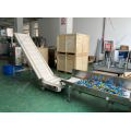 High Hygiene PU Belt Conveyor Optional with Metal Detector for Meatballs Fishballs Frozen Food